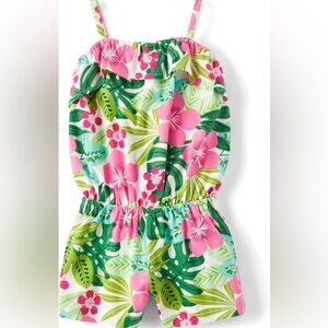 Tropical Floral Kids Swimwear